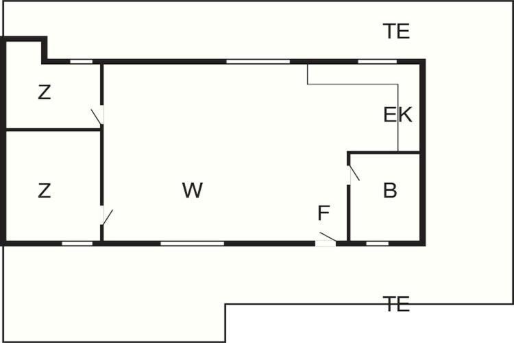 6 Person Holiday Home In Skagen Exterior foto